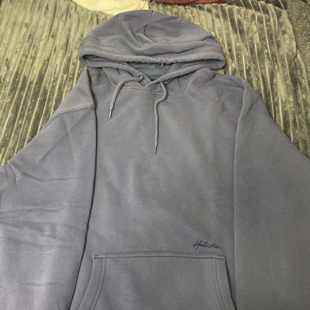 Blue hollister hoodie